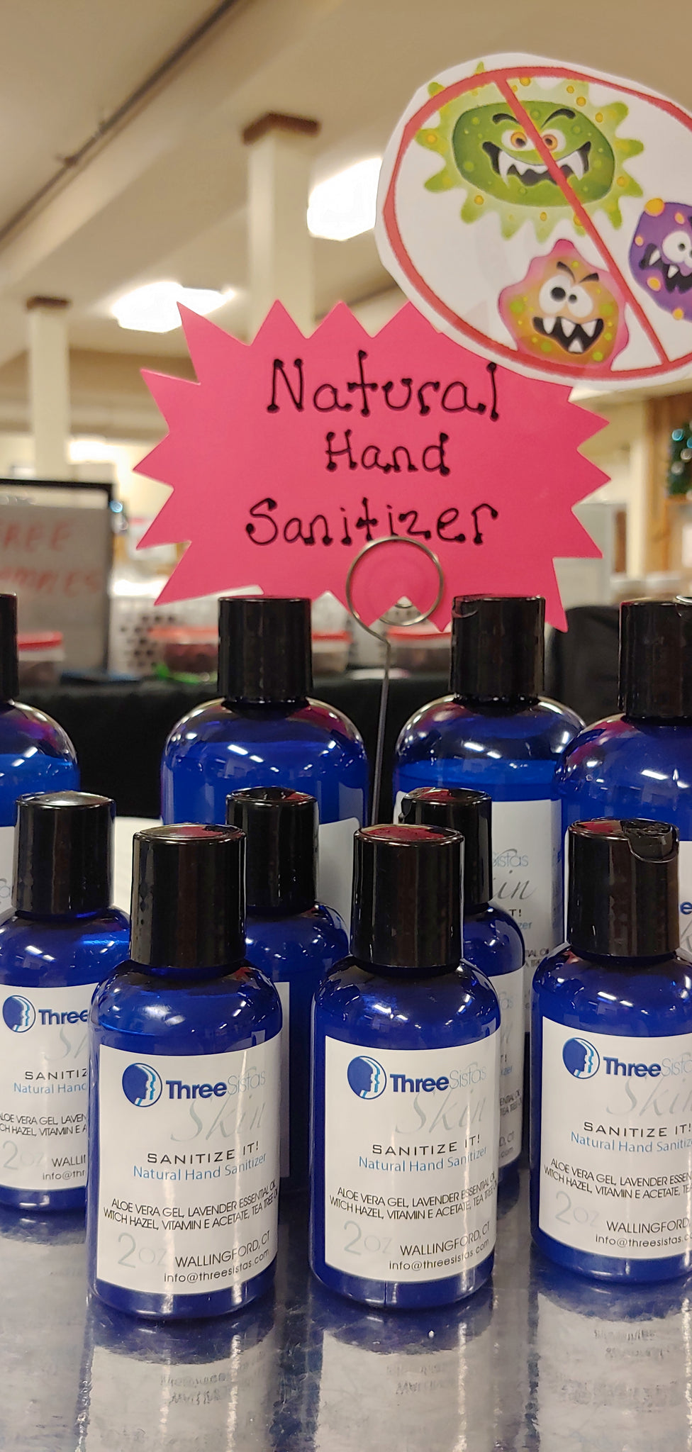 Natural Hand Sanitizer - yay!